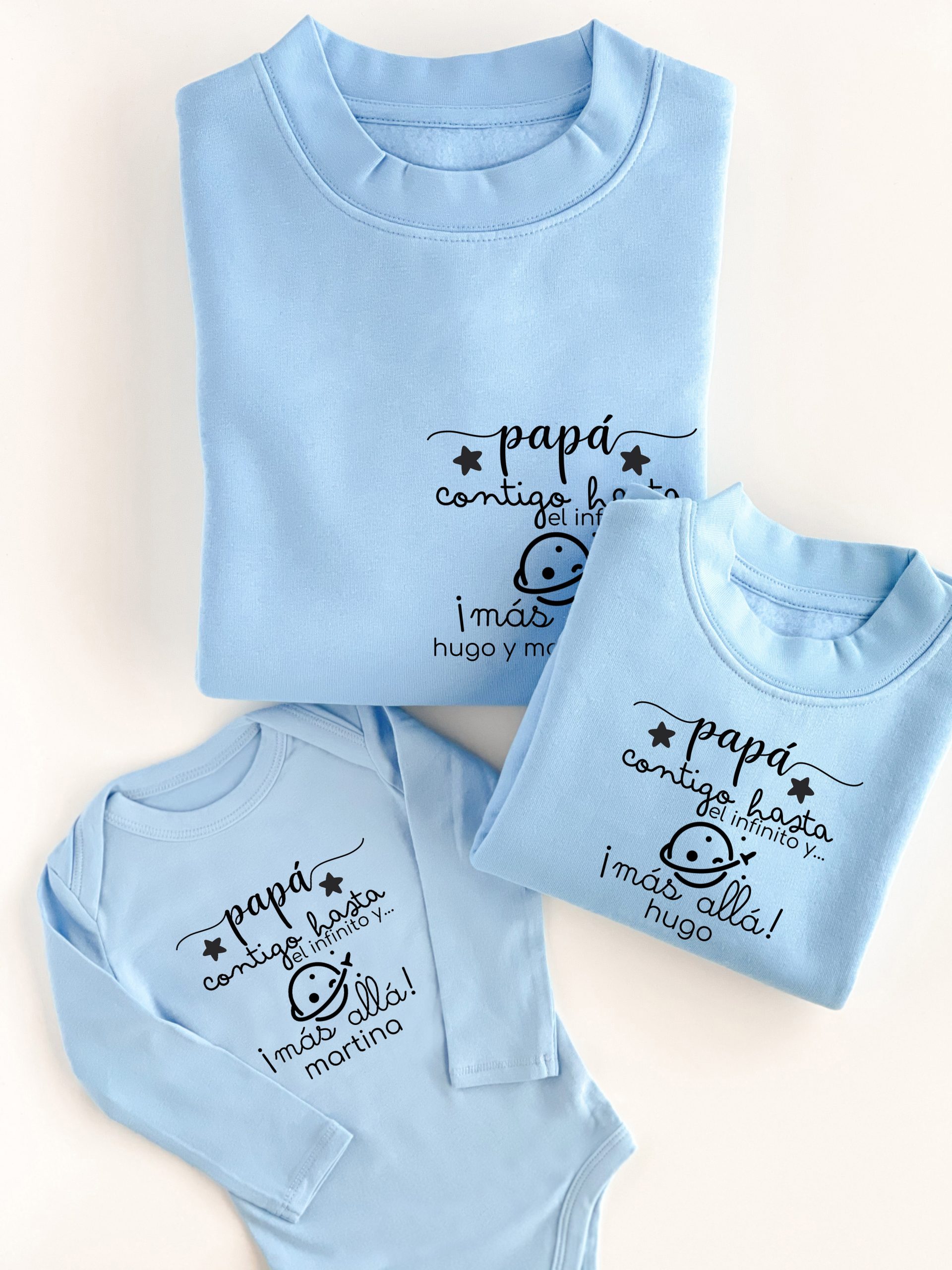 Pack sudadera y/o body dia del padre (3 unidades) - Imagen 2