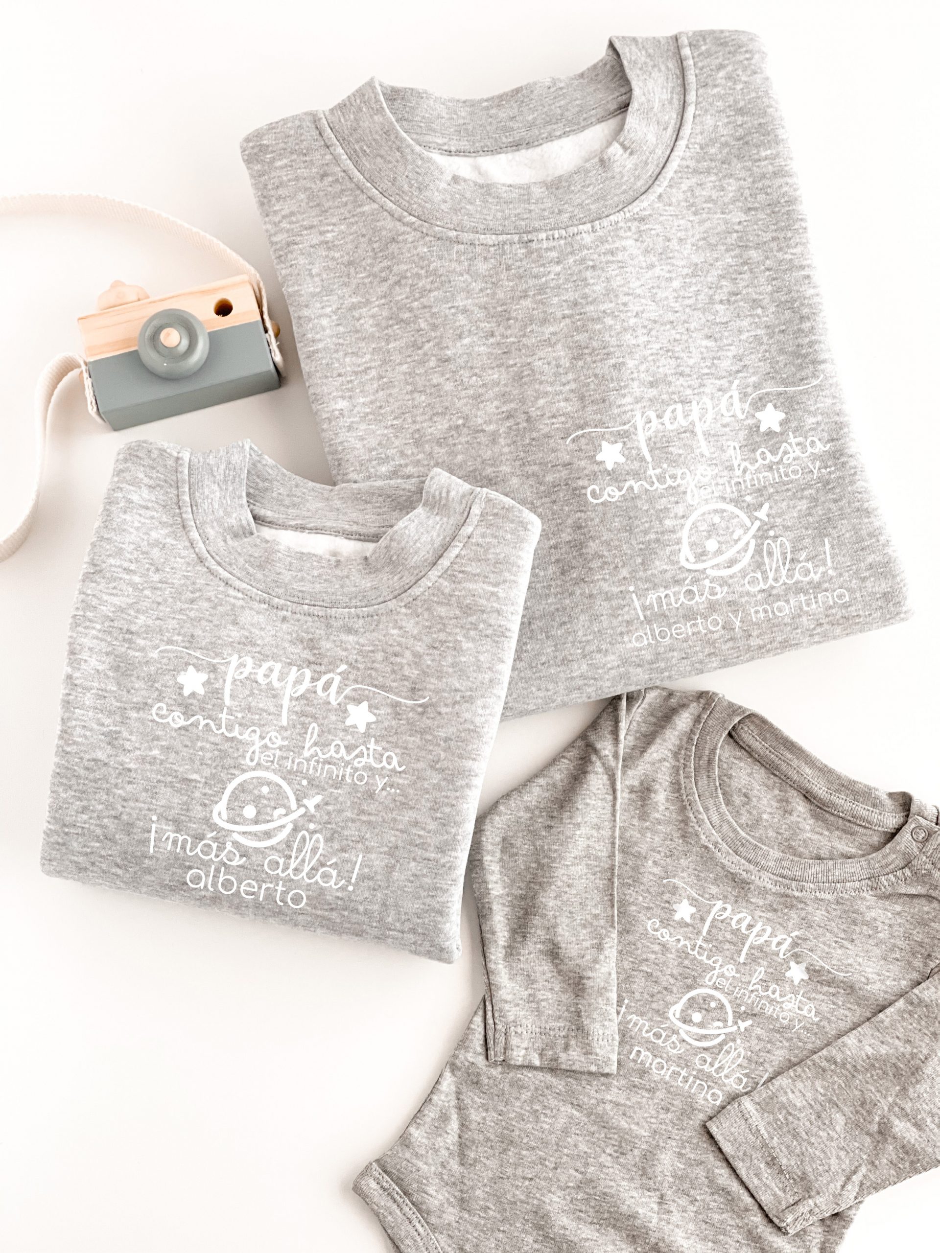 Pack sudadera y/o body dia del padre (3 unidades)