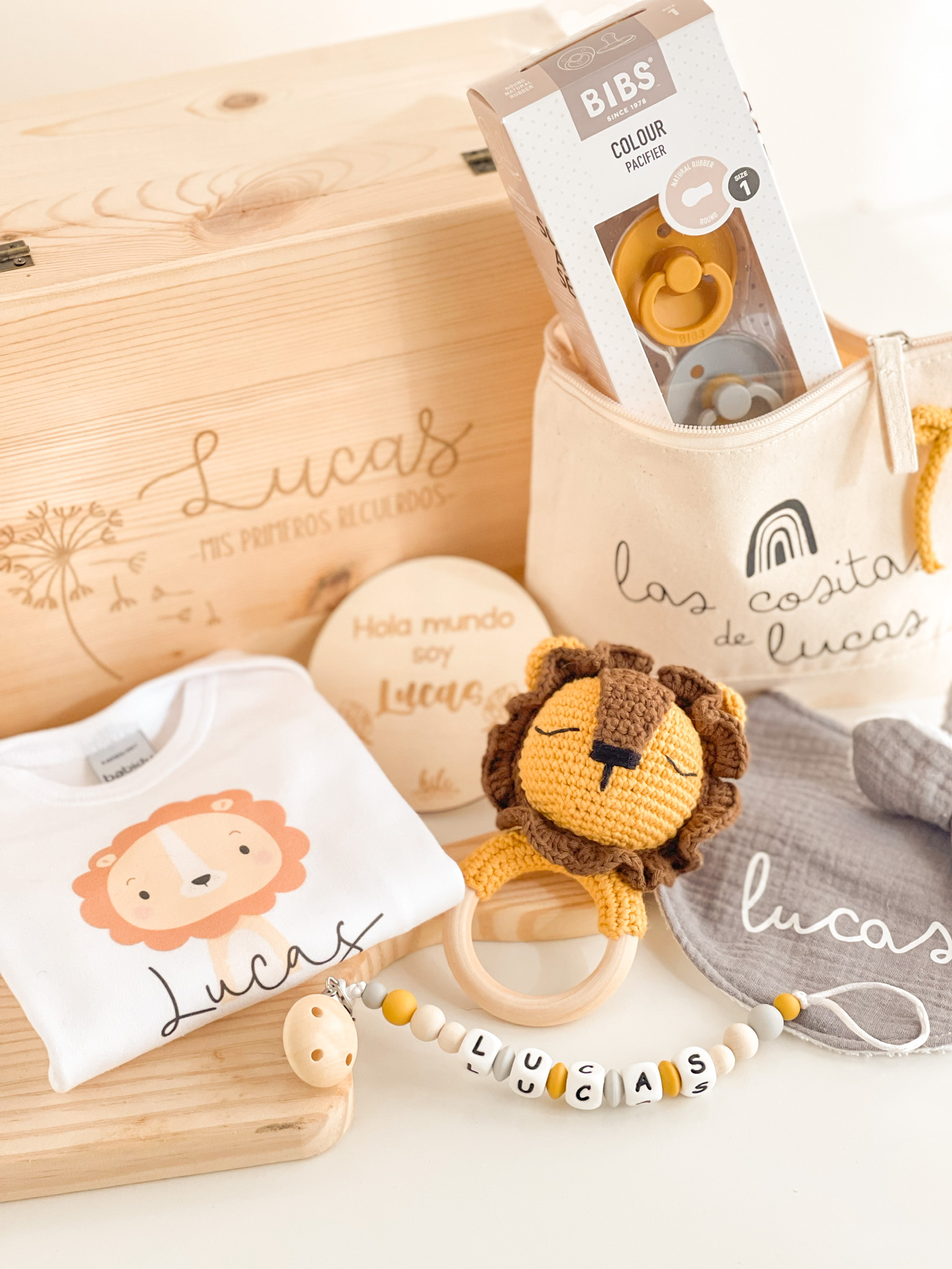 Canastilla personalizada regalo original para bebes