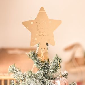 Estrella árbol Navidad Shine