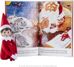 tradiciones navideñas: elf on the shelf