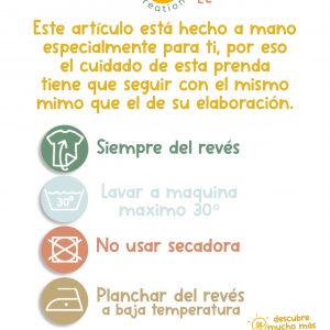 Saquito muda merienda Safari 2 verde empolvado