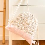 Mochila saco impermeable Flores