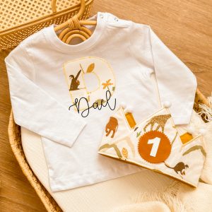 Camiseta inicial Safari personalizada