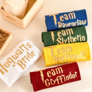 Camisetas despedida TEAM HOGWARTS ( 4 COLORES )