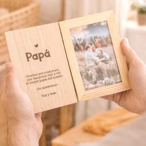 Marco/Libro dedicatoria día del padre