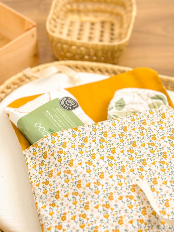 bolsa muda flores personalizada