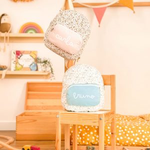 Mochila estampado bolsillo