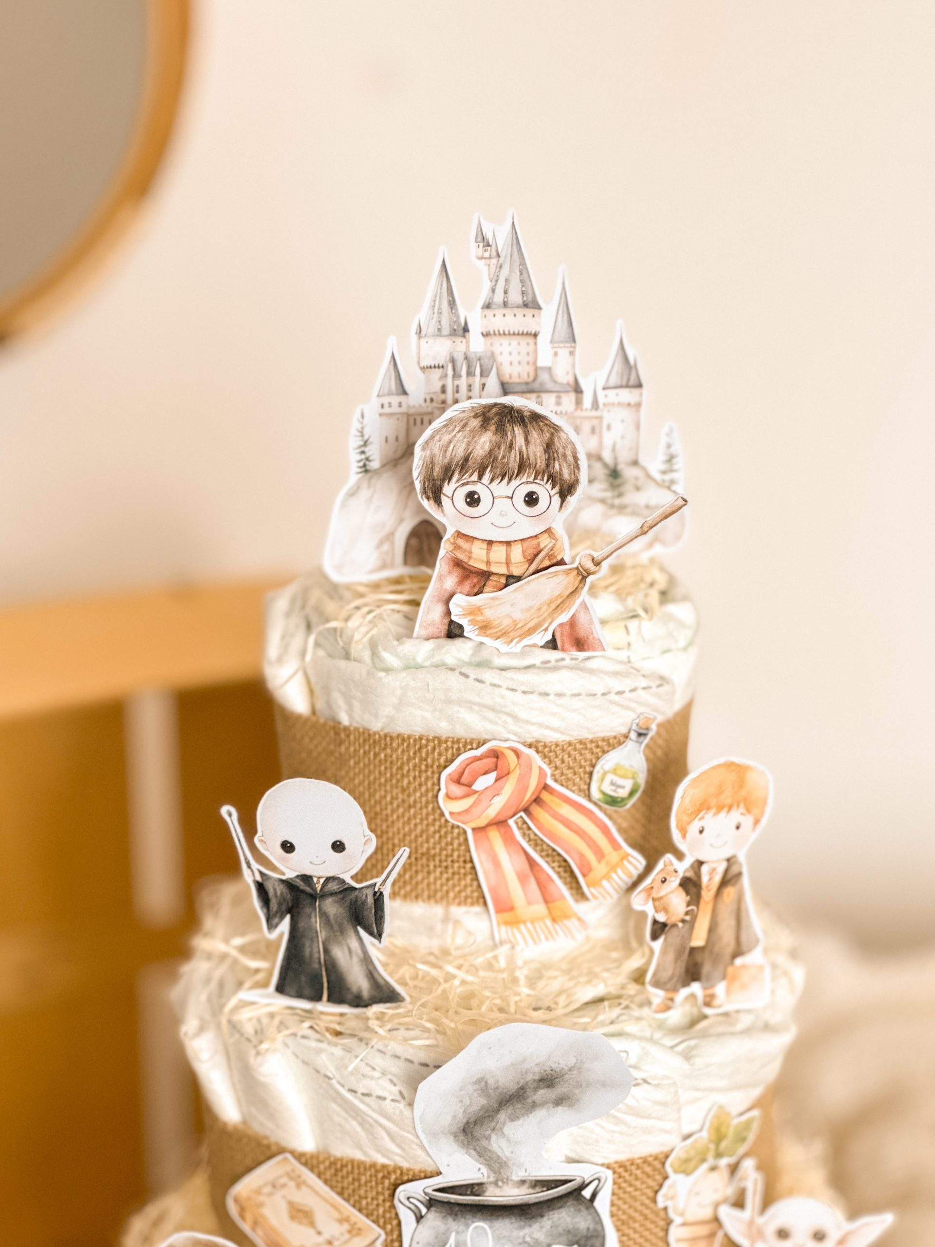 tarta de pañales harry dodot