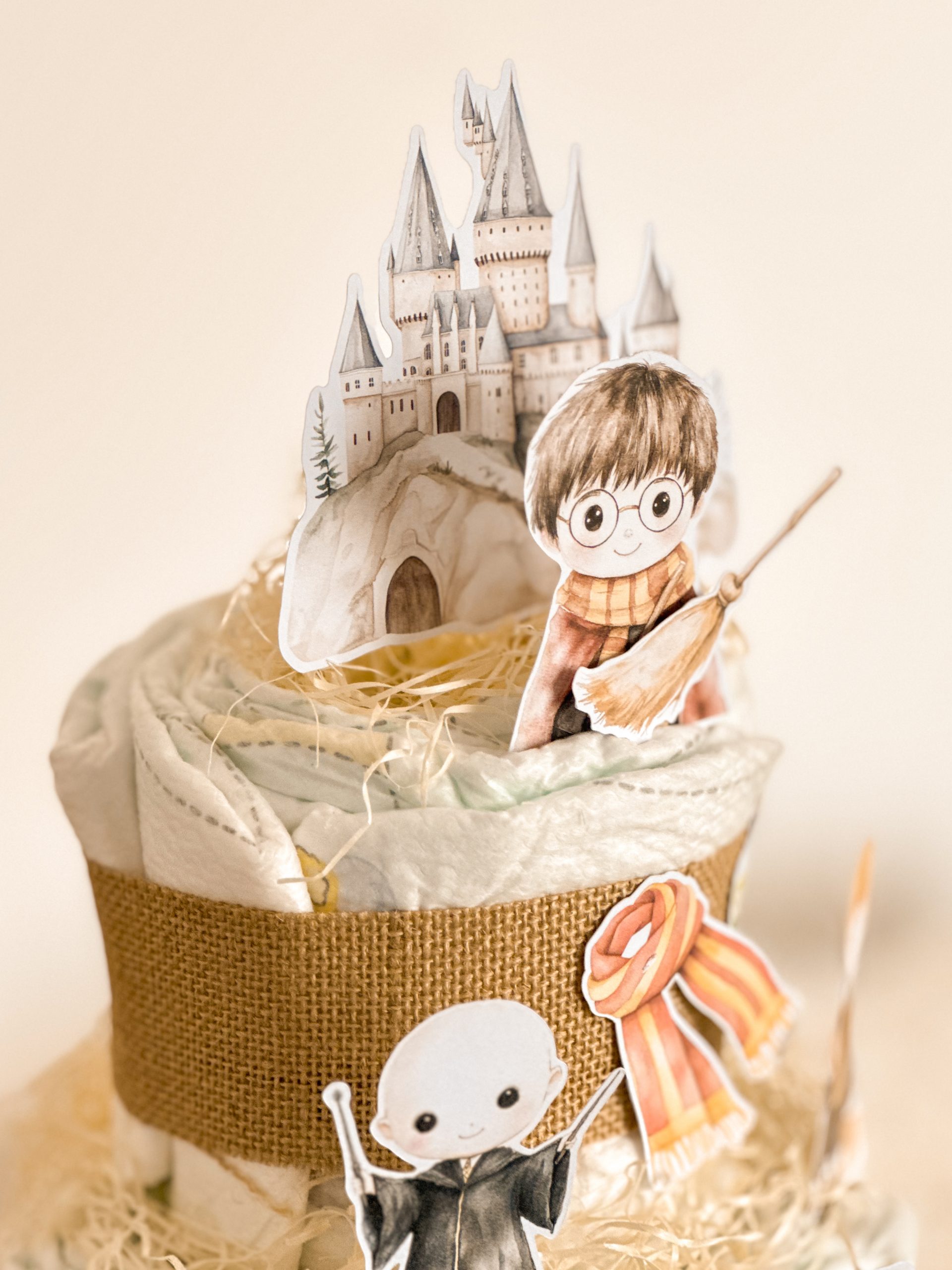 tarta de pañales harry dodot