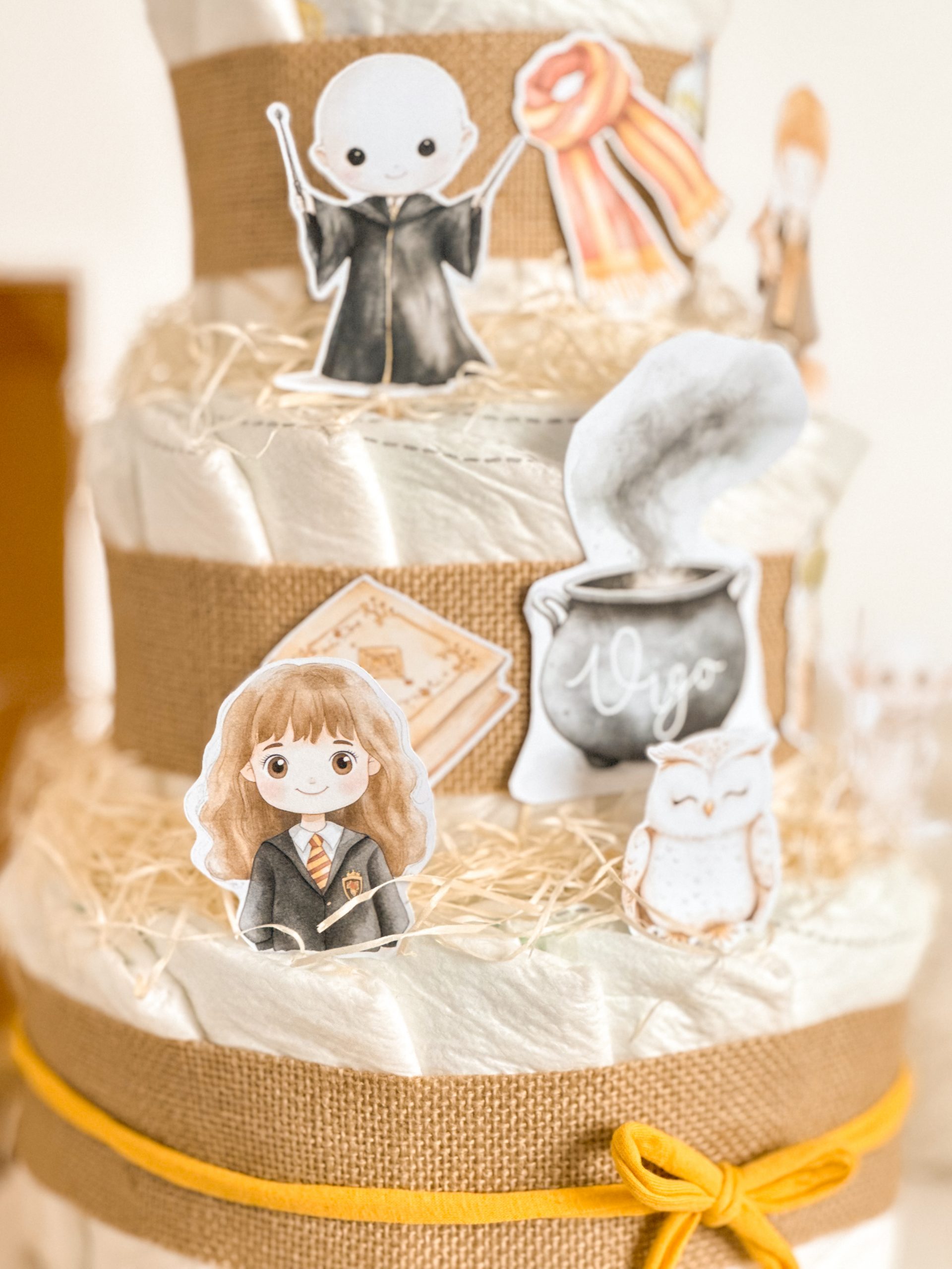 tarta de pañales harry dodot