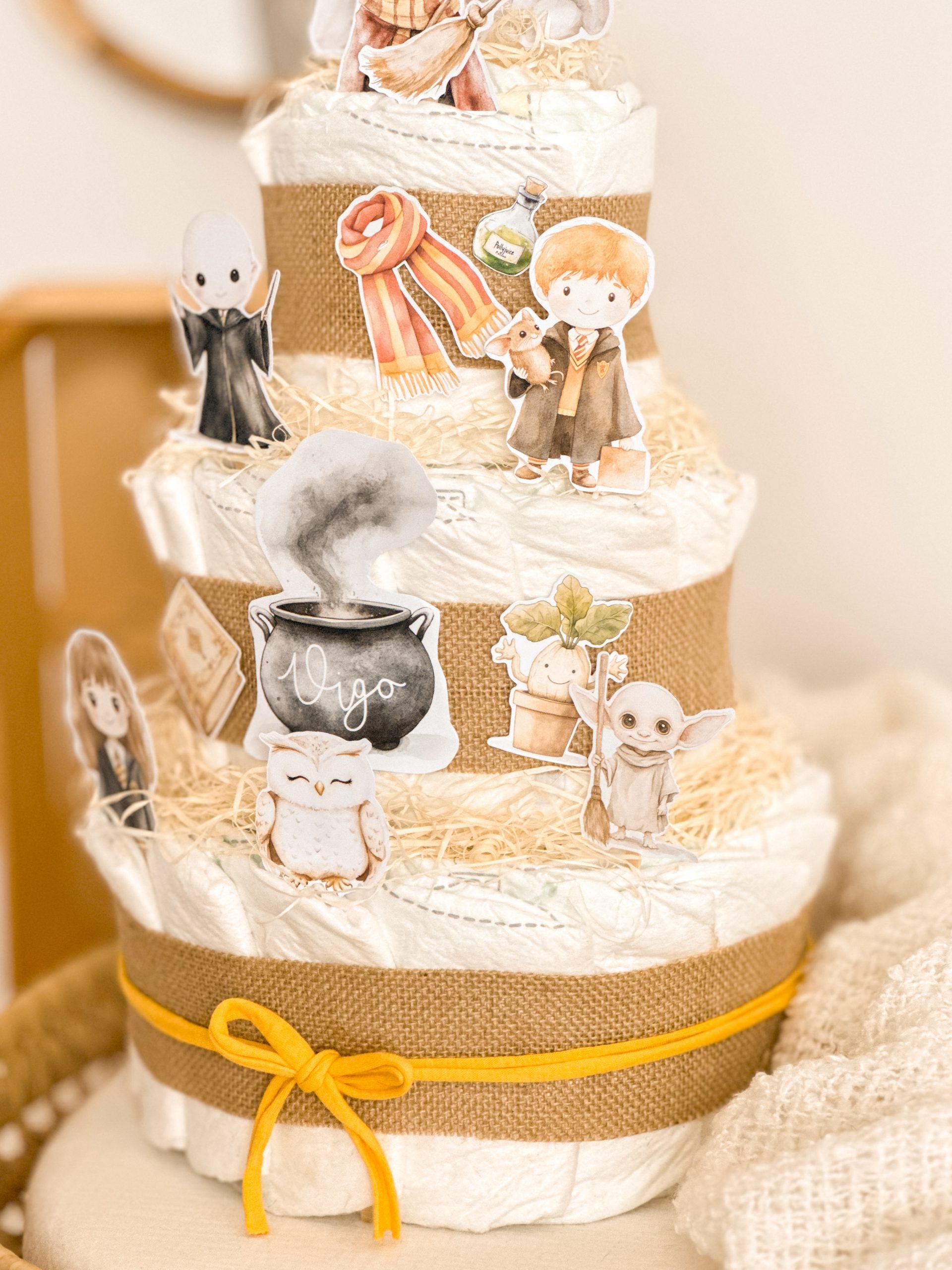 tarta de pañales harry dodot