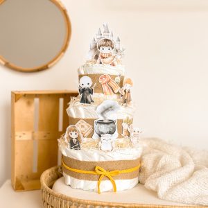 Tarta de pañales Harry Dodot