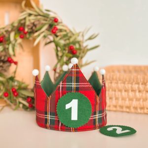 Corona cumpleaños Navidad