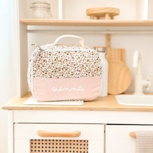 Mini nevera portátil flores