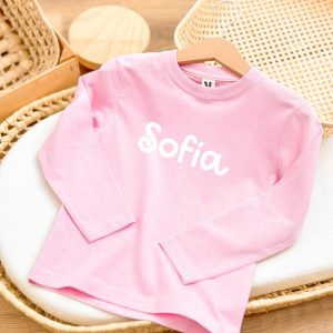 Camiseta baby/kids manga larga