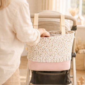 Bolso carrito bebé Flores