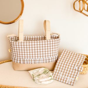 Bolso carrito bebé Vichy