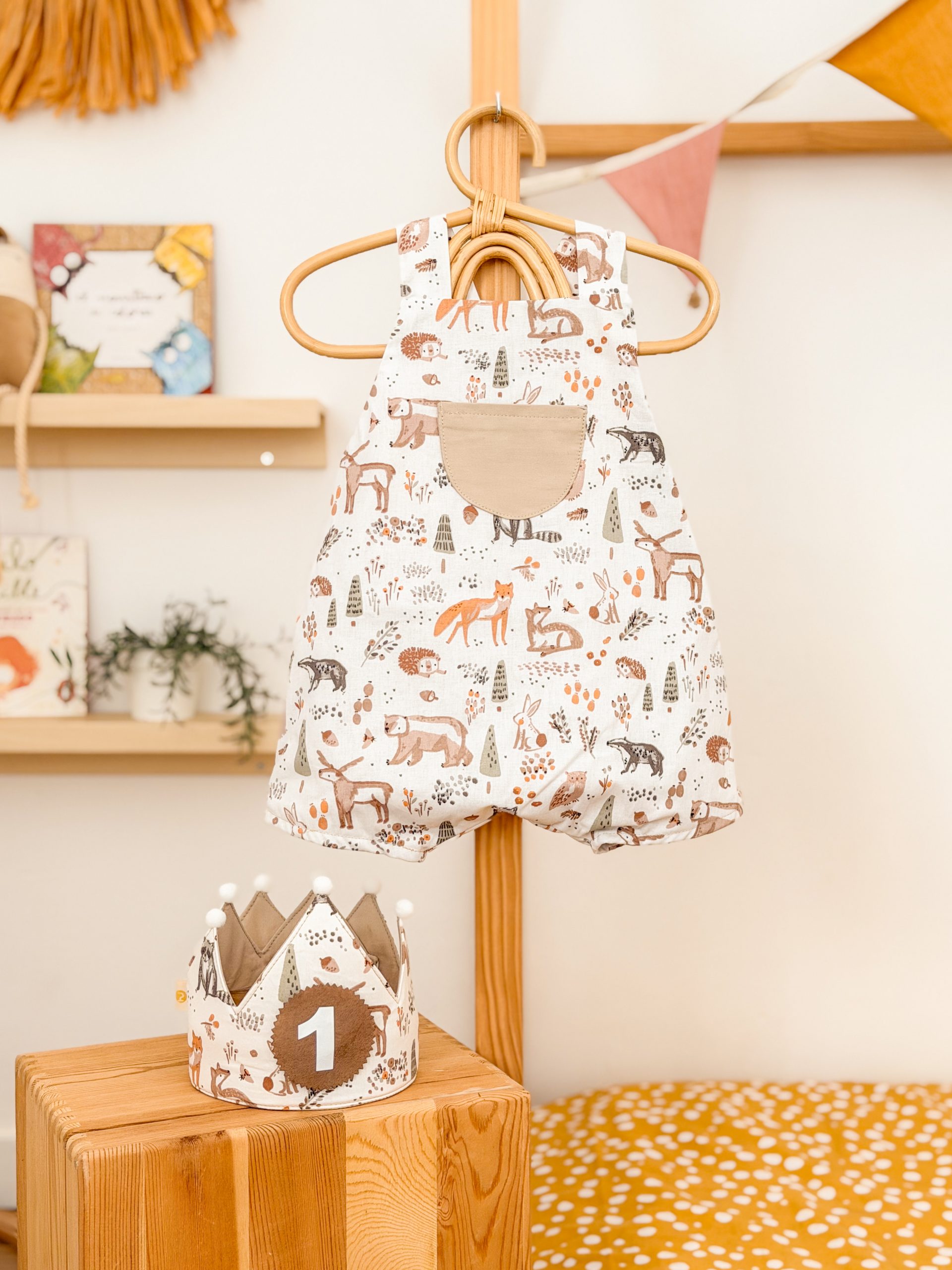 pack cumpleaños peto forest