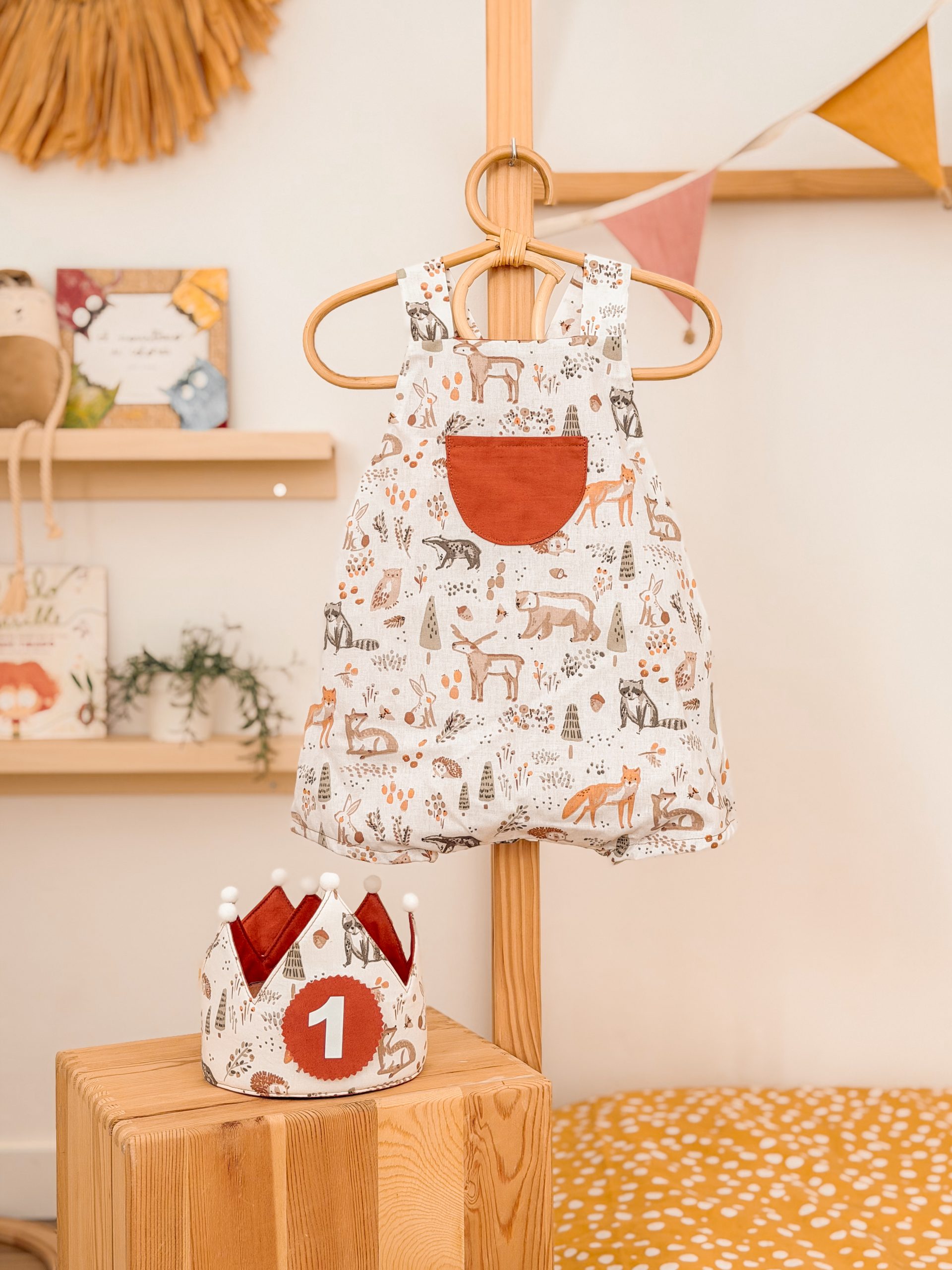 pack cumpleaños peto forest