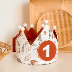 Corona cumpleaños Forest