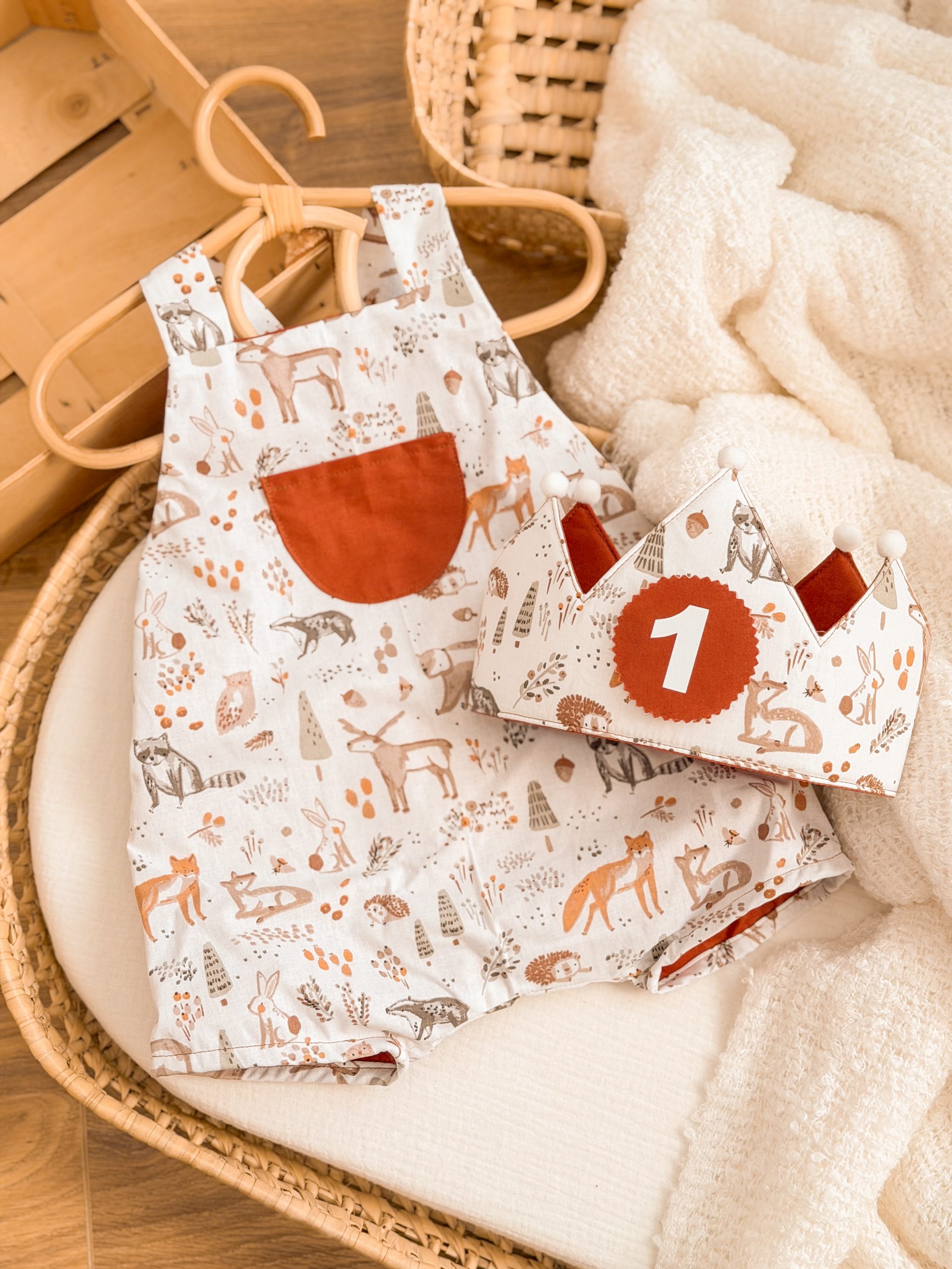 pack cumpleaños peto forest