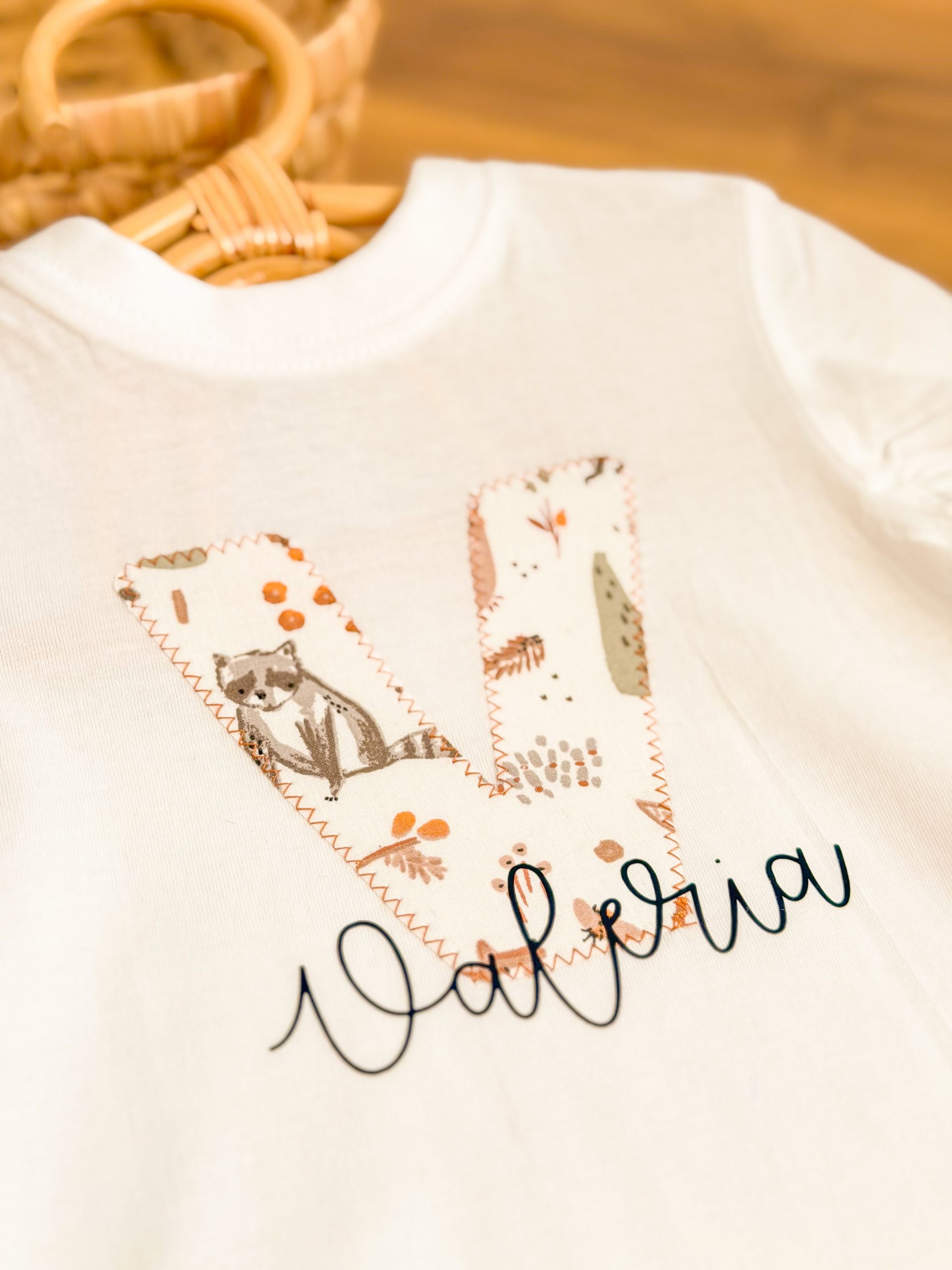 camiseta inicial forest personalizada