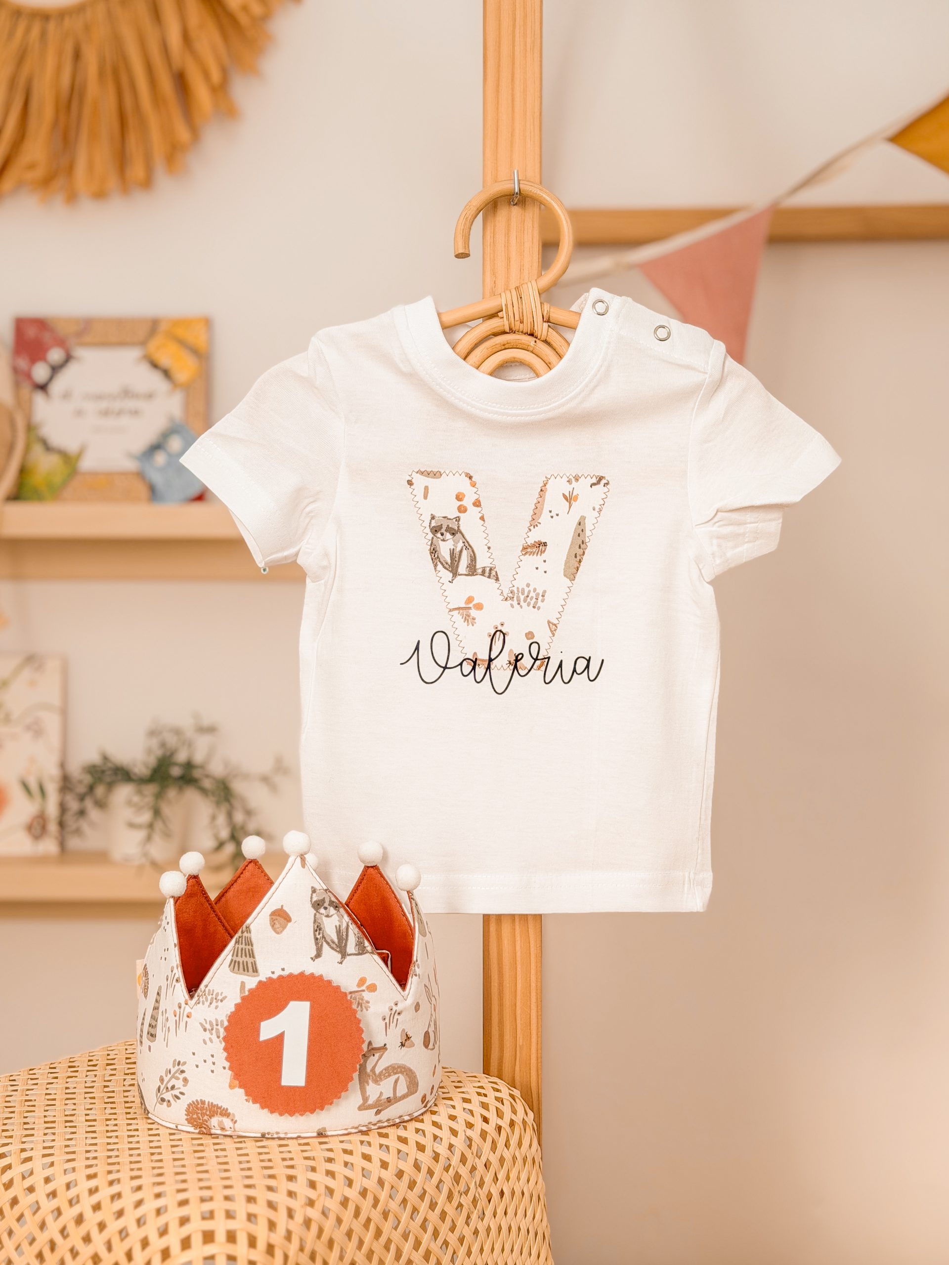 camiseta inicial forest personalizada