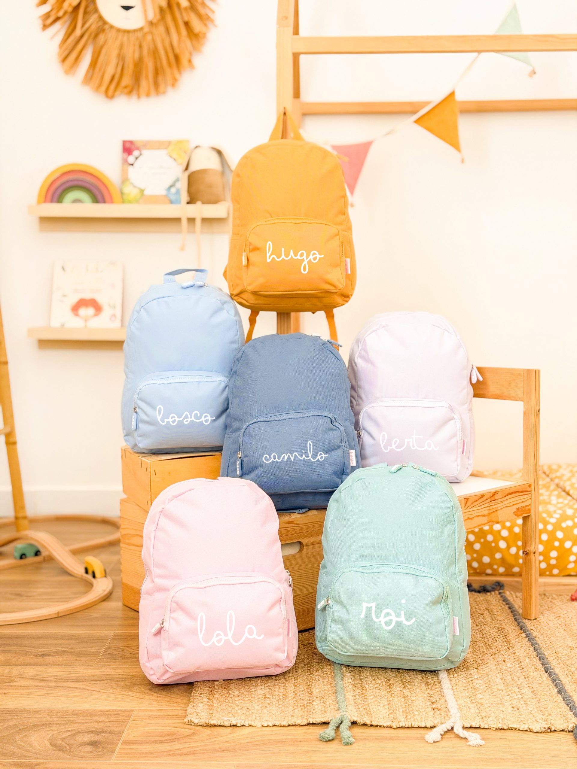 mochila bolsillo colors